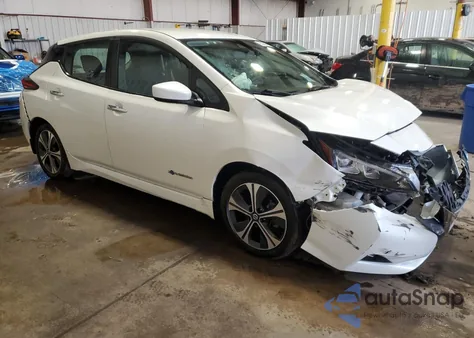 2018 Nissan Leaf S из США, поврежденный, VIN 1N4AZ1CPXJC302510